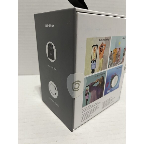 Pivo Pod Lite Auto Tracking Phone Holder, 360° Rotation for Content Creators NEW - Picture 3 of 5